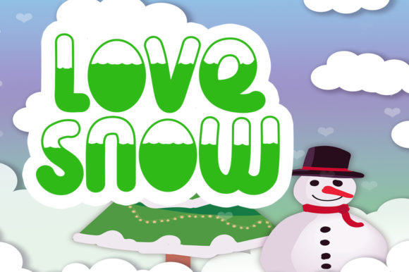 Bringing Warm Magic to Your Creations with the Love Snow Font