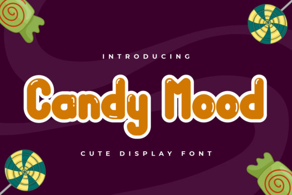 Candy Mood: A Quirky Display Font for Editorial Charm