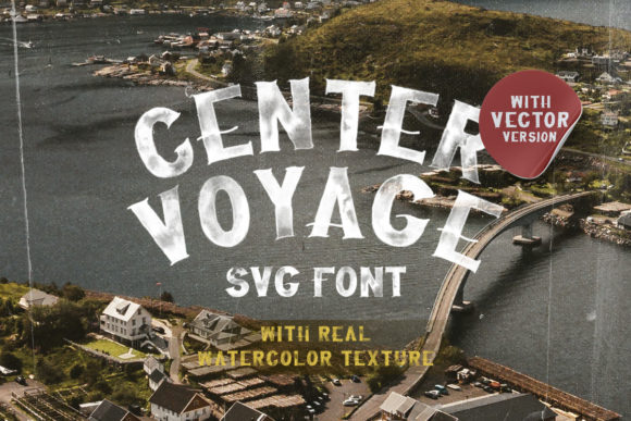 Center Voyage: A Display Font for Striking Editorial Layouts