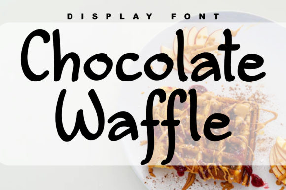 Chocolate Waffle: A Handwritten Font for Engaging Digital Marketing