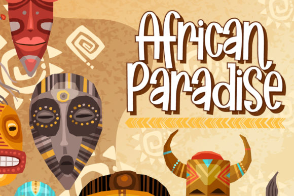 Discovering African Paradise in Editorial Design