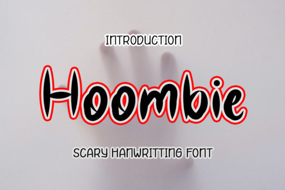 Hoombie: A Cute & Trendy Display Font for Crafters
