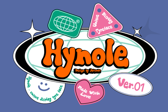 Hynole: The Retro Display Font That Commands Attention
