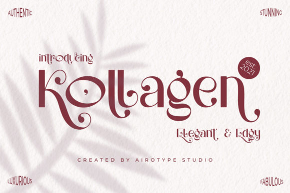 Kollagen: A Display Font That Makes Your Brand Distinct