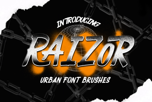 Raizor: The Street-Styled Display Font for Bold Digital Branding