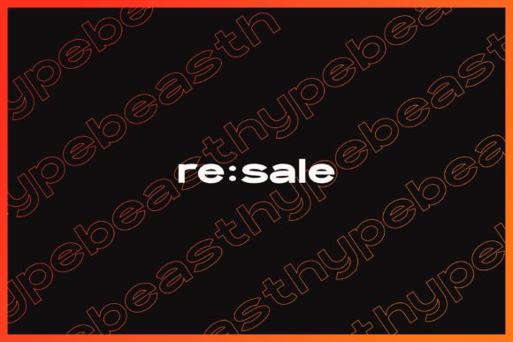 Re sale: A Display Font for Editorial Personality