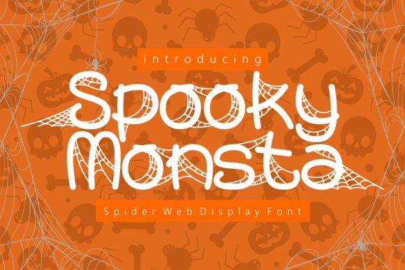 Spooky Monsta: A Crafty Font Full of Character