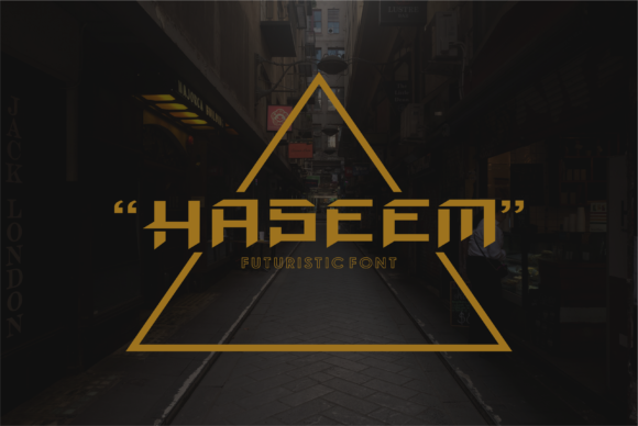 The Haseem Font for Your Craft: A Futuristic Touch