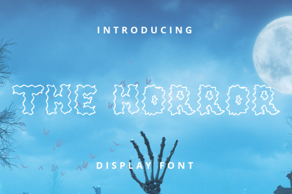 The Horror Font Review: A Bold Display Typeface