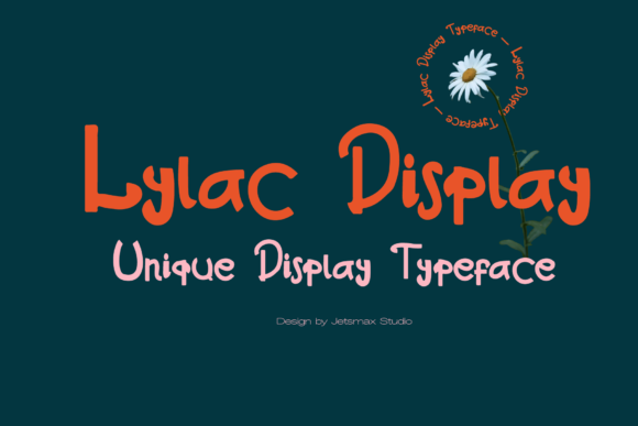The Lylac Font: A Joyful Display Typeface for Editorial Projects