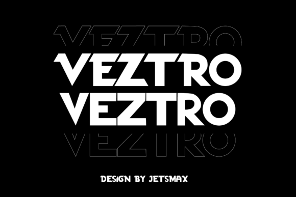 Veztro: A Display Font That Makes Small Brands Look Unforgettable